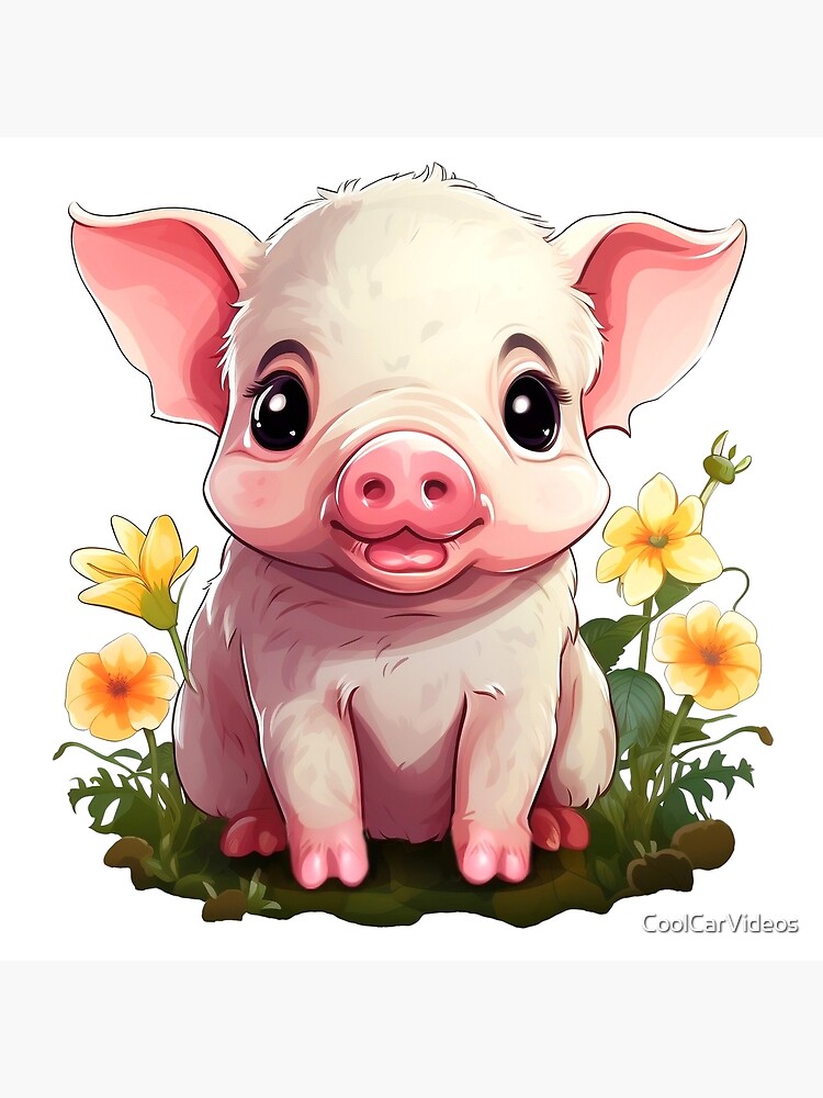 Adorable Baby Pig