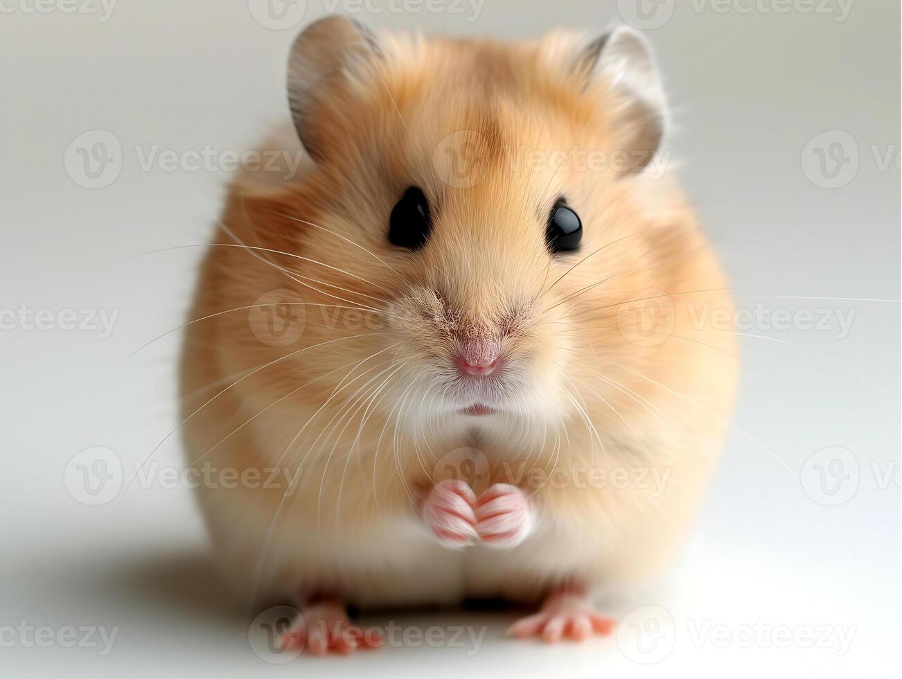 Cute Hamster Posing